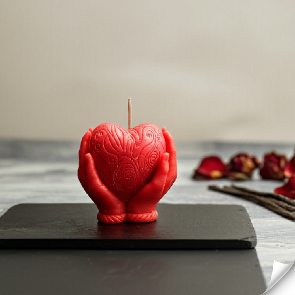 Hands of Love Candle - Image 2