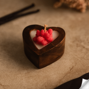 Heartfelt Bloom Candle